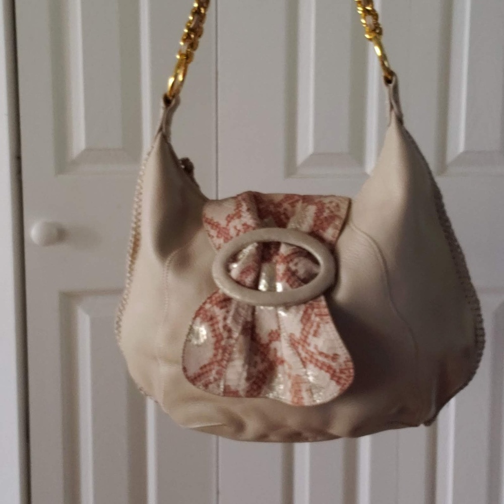 Carlos Falchi Unique Shoulder Bag